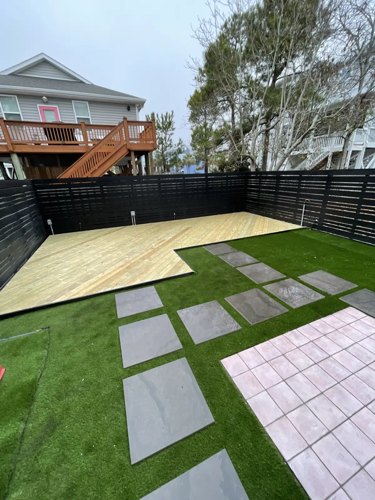 ENC Designs outdoor living project in coastal North Carolina